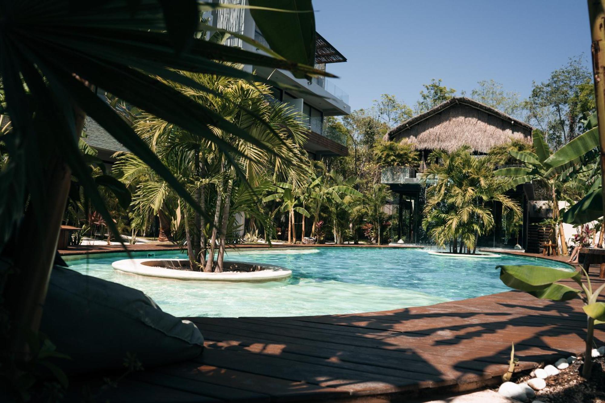 Appartement Kinah Retreat - Exclusive Boho Tropical Escape à Tulum Extérieur photo